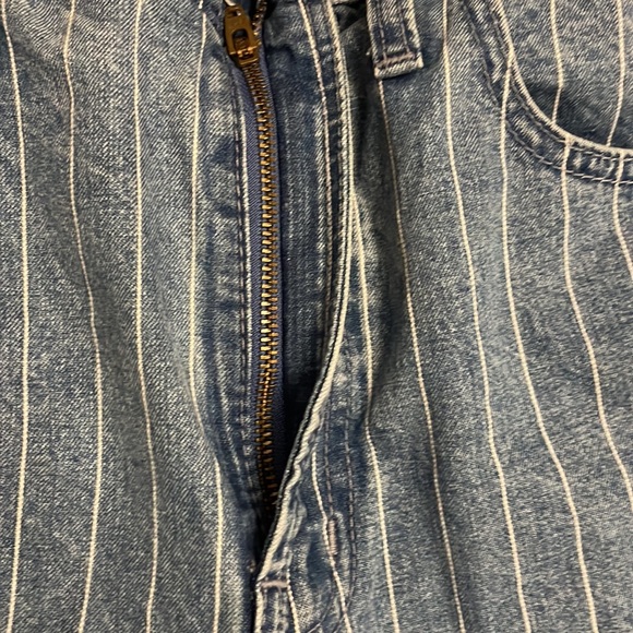 Madewell The Perfect Vintage Jean: Pinstripe Edition Sz 30 - Picture 8 of 15